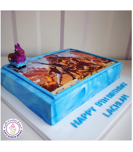 Cake - Llama - 3D Cake Topper & Printed Picture