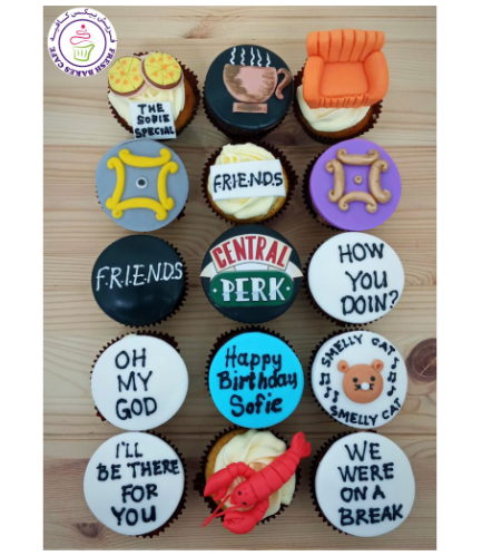 Friends Themed Cupcakes 01