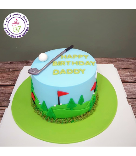 Golf Themed Cake - Round 02