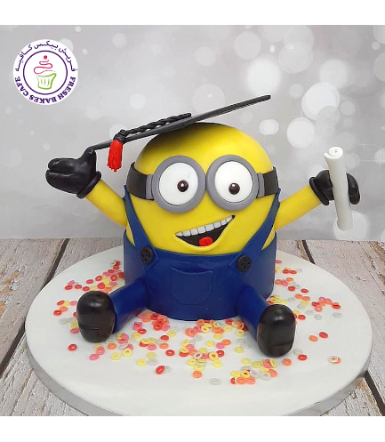 Cake - Graduation - 3D Cake