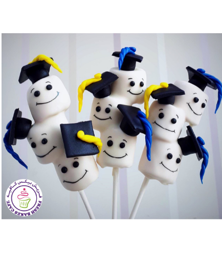 Graduation Themed Marshmallow Pops - Graduates 01