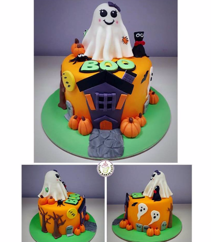 Cake - Ghost - 3D Cake Toppers 02