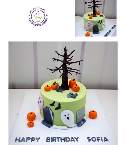 Cake - Ghosts - 2D Cake Toppers 01