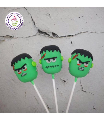 Cake Pops - Frankenstein 02