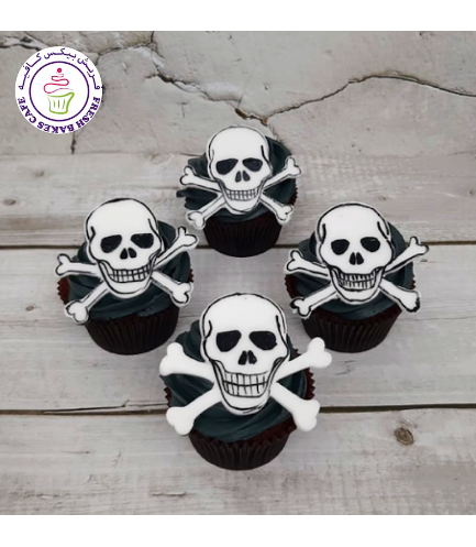 Cupcakes - Skulls & Bones