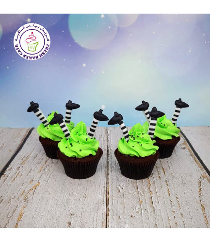 Cupcakes - Witch Legs