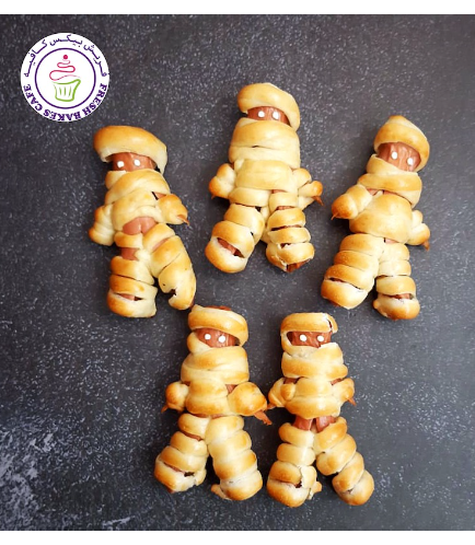 Pastries - Hotdog Rolls - Mummies 01