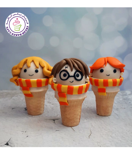 Harry Potter Themed Cone Cake Pops 02