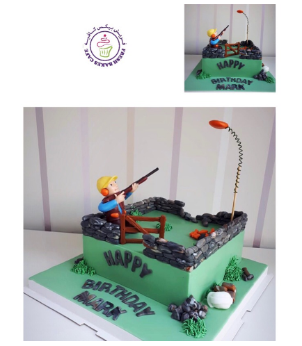Hunting Themed Cake 01