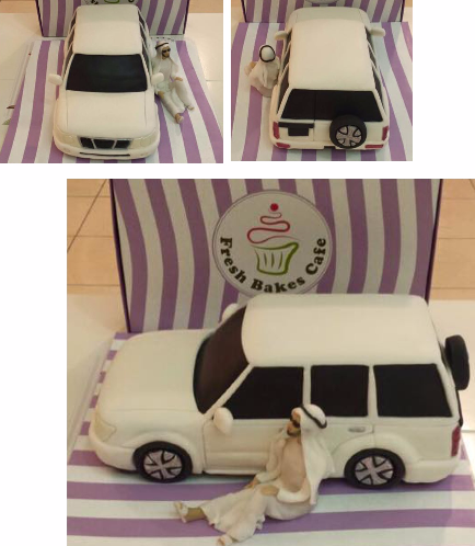 Car Themed Cake - Nissan - Patrol - 3D Cake