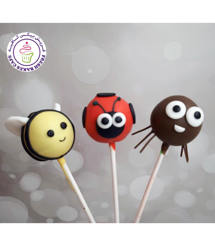 Insects Themed Cake Pops
