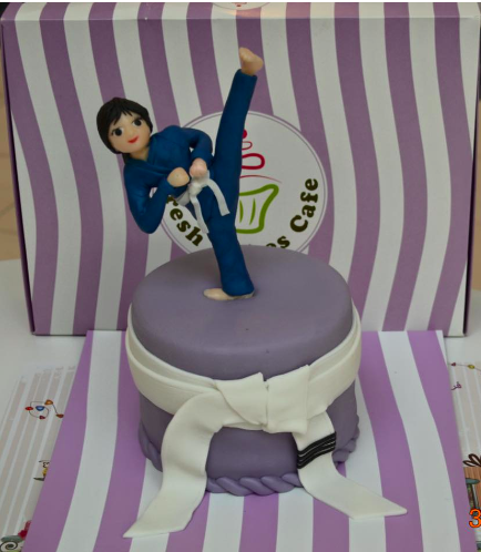 Jiu Jitsu Themed Cake 01
