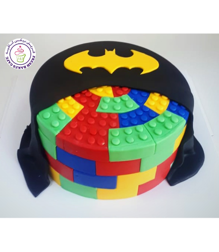 Batman Themed Cake - LEGO