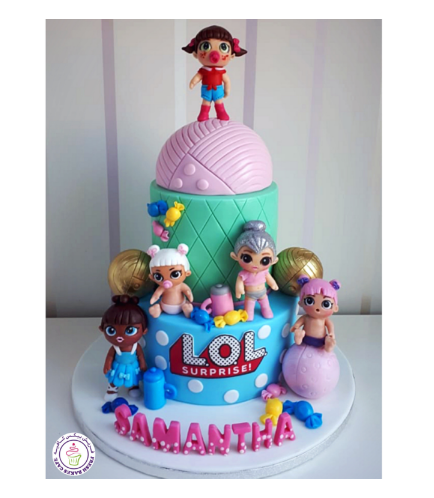 Cake - 3D Cake Toppers - 2 Tier 01