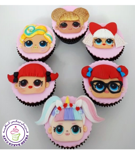 Cupcakes - 2D Fondant Toppers 05