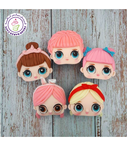 Cupcakes - 2D Fondant Toppers 06