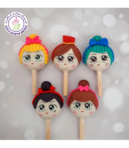 LOL Surprise Dolls Themed Popsicakes - Doll Heads 02