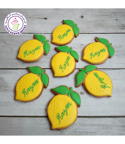 Lemon Themed Cookies 04