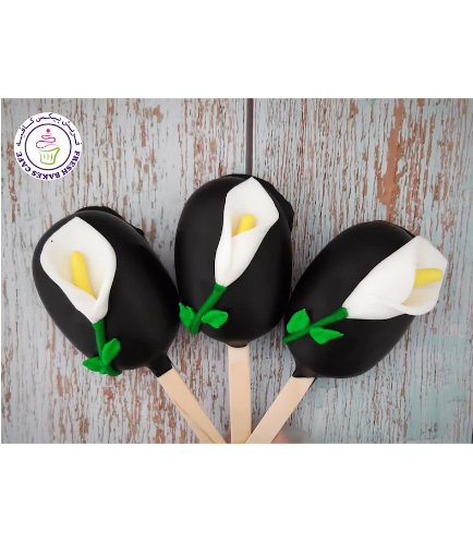 Lily Themed Pospicakes - Calla Lily