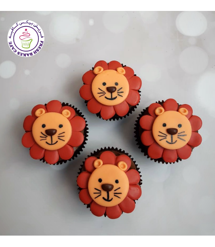 Lion Themed Cupcakes 01