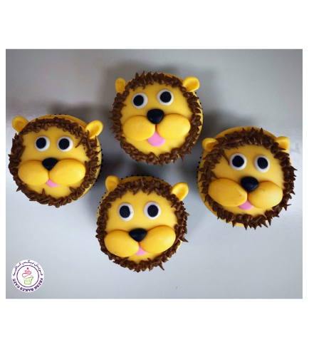 Lion Themed Cupcakes 02