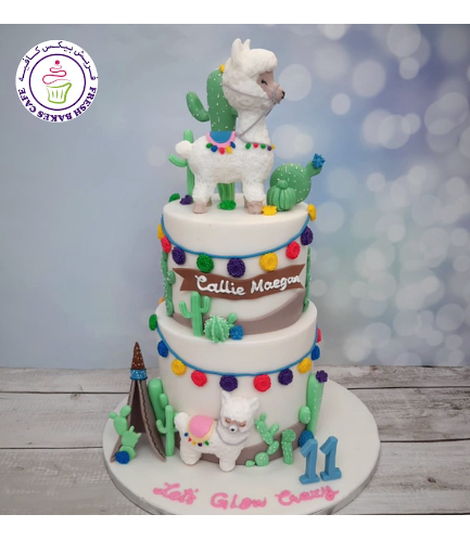 Cake - 2D & 3D Cake Toppers - 2 Tier
