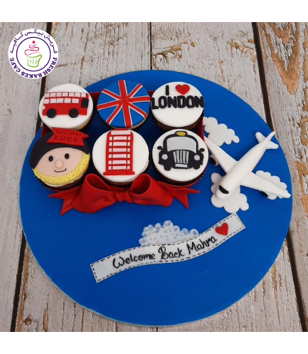 London Themed Cupcakes 02