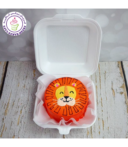 Lion Themed Cake