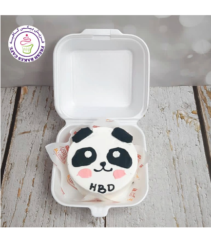 Panda Themed Cake