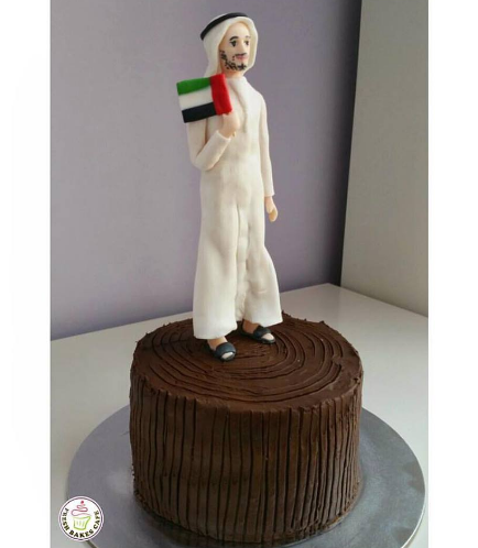 Man Themed Cake - 3D Character - UAE 01