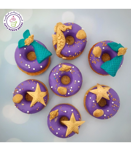 Mermaid Themed Donuts 02 - Purple 01