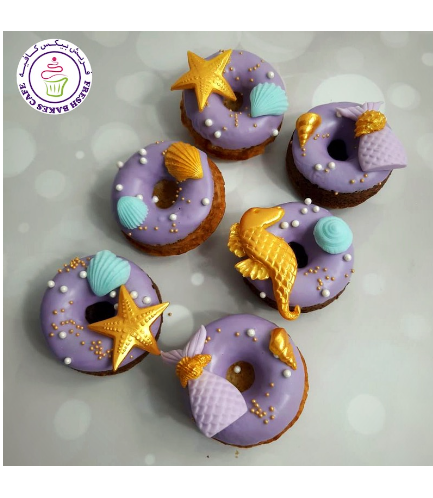 Mermaid Themed Donuts 02 - Purple 02