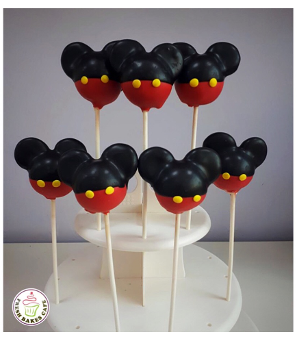 Mickey Mouse Themed Cake Pops 03