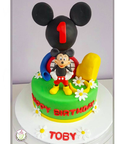 Mickey Mouse Clubhouse Themed Cake - 3D Cake Toppers 01