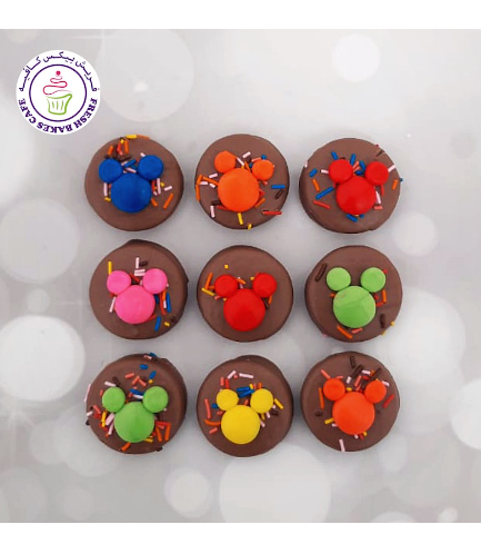 Mickey Mouse Themed Chocolate Covered Oreos 01