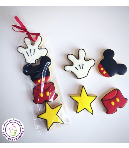 Mickey Mouse Themed Cookies - Minis 02a