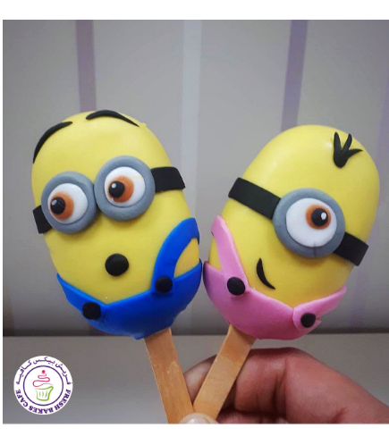 Minions Themed Popsicakes 05
