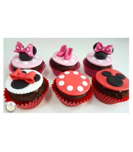 Mickey & Minnie Mouse Themed Cupcakes 01