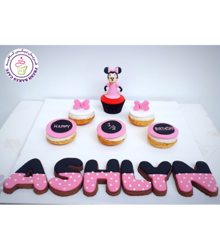 Minnie Mouse Themed Cupcake, Donuts, & Cookies