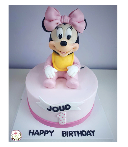 Cake - Minnie Mouse - 3D Character - Baby