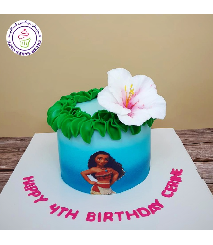 Cake - Moana - Printed Picture - 2D 01