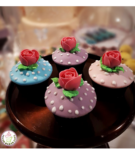 Cupcakes - Roses 02