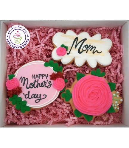 Cookies - Flowers - Cookie Set 02 - Pink