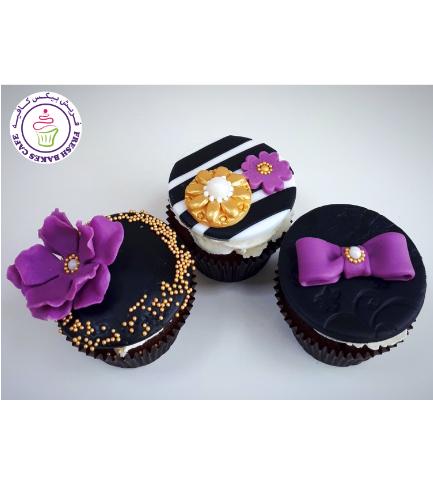 Cupcakes - Bow Ties & Flowers