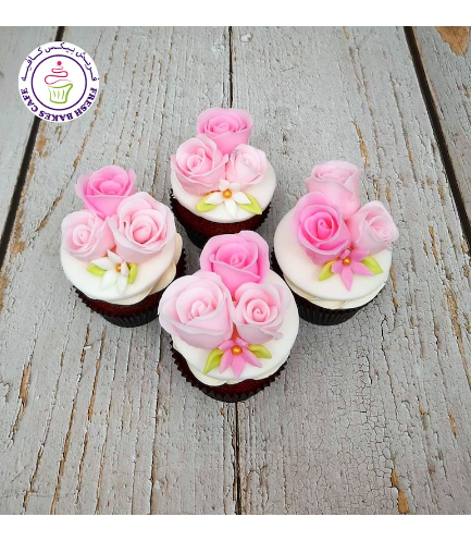 Cupcakes - Roses 01