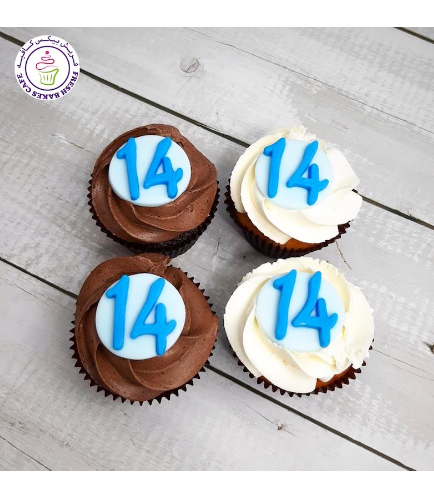 Number Themed Cupcakes 03