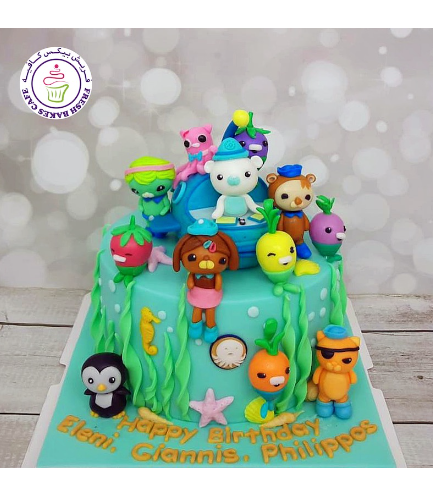 Octonauts Themed Cake - 3D Cake Toppers 02