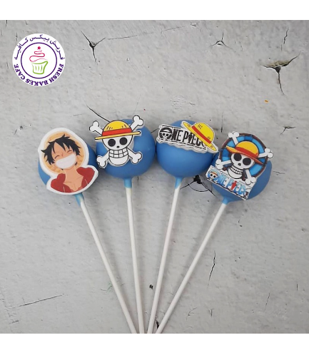 One Piece Themed Cake Pops
