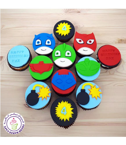 Cupcakes - 2D Fondant Toppers 03
