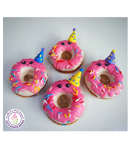 Party Hat Themed Donuts 01